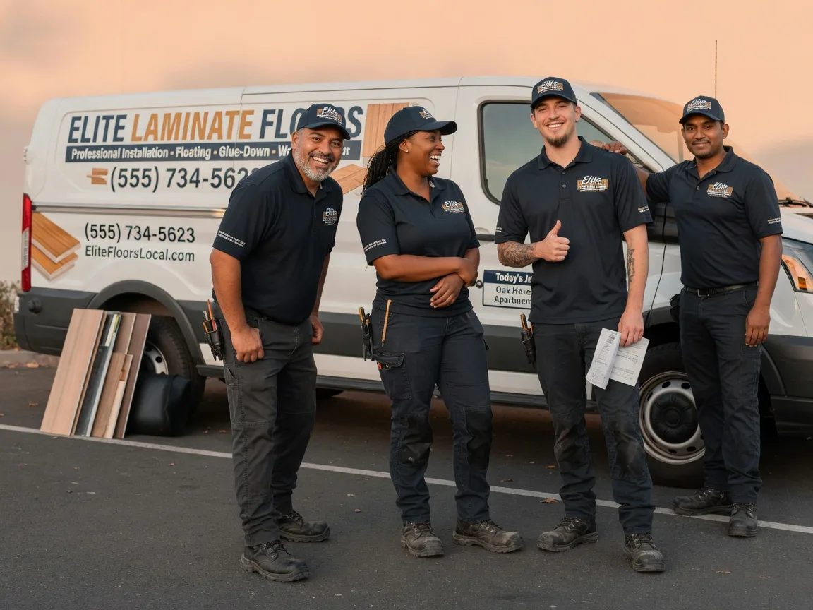Laminate flooring installation company in Hilliard, OH